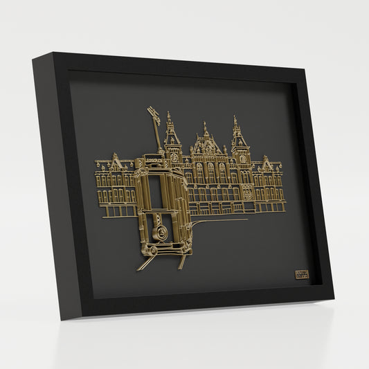 Amsterdam Centraal - Amsterdam – Fotolijst