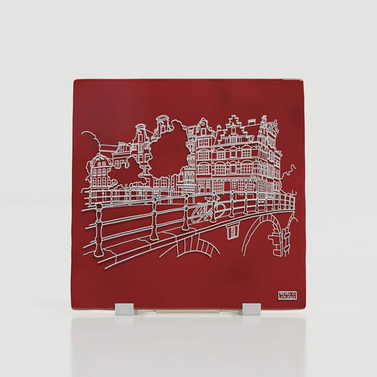 Prinsengracht, Brouwersgracht – Amsterdam – Tegel