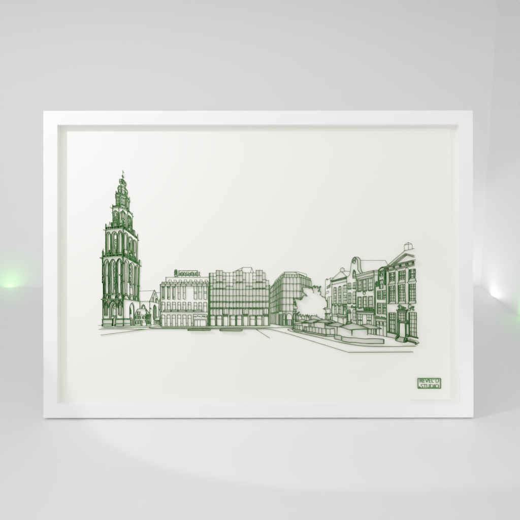 Grote Markt - Groningen – Fotolijst