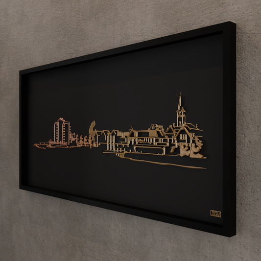 Vecht skyline – Hardenberg – Fotolijst
