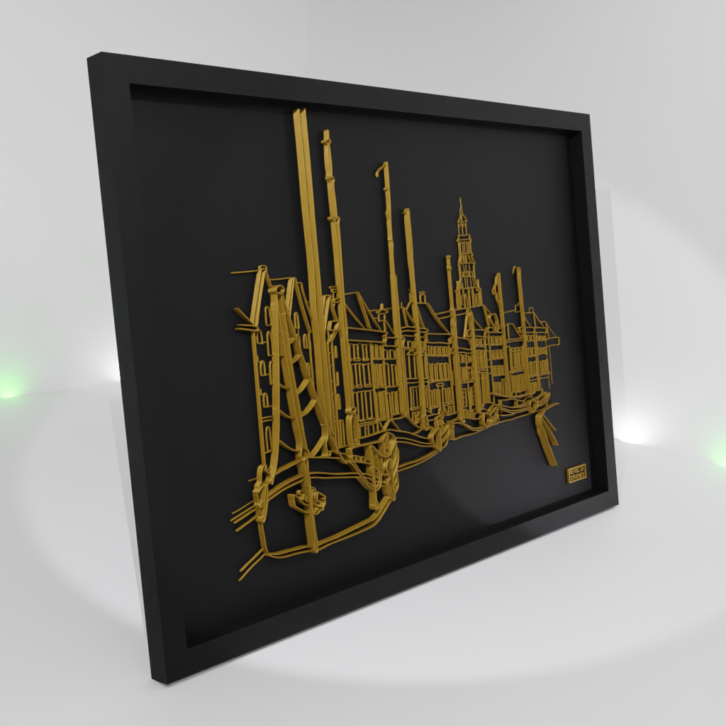 Hoge der A - Groningen - 3D Print