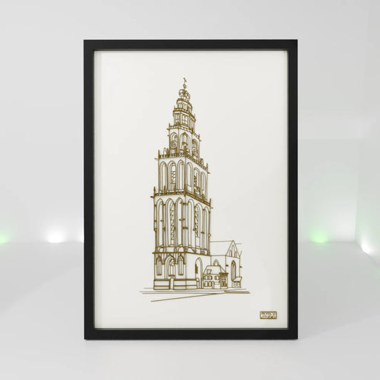 Martinitoren - Groningen – Fotolijst