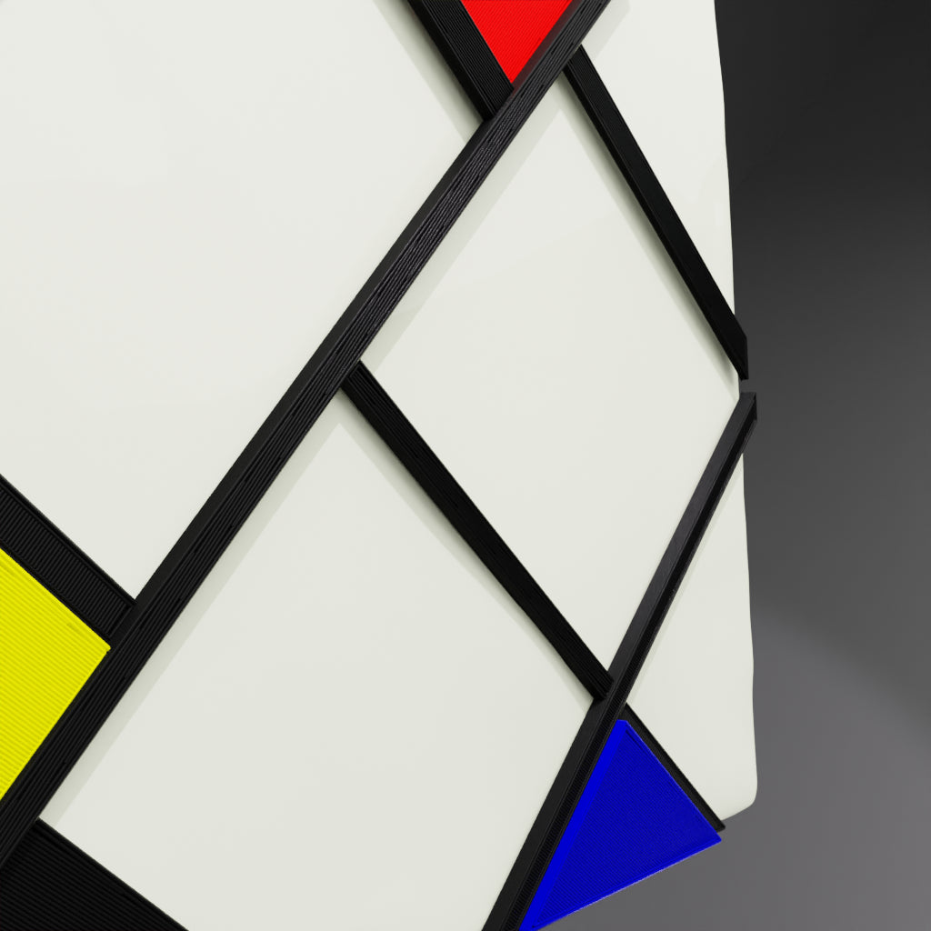 Mondriaan – Diagonaal – Tegel – Oude Meesters