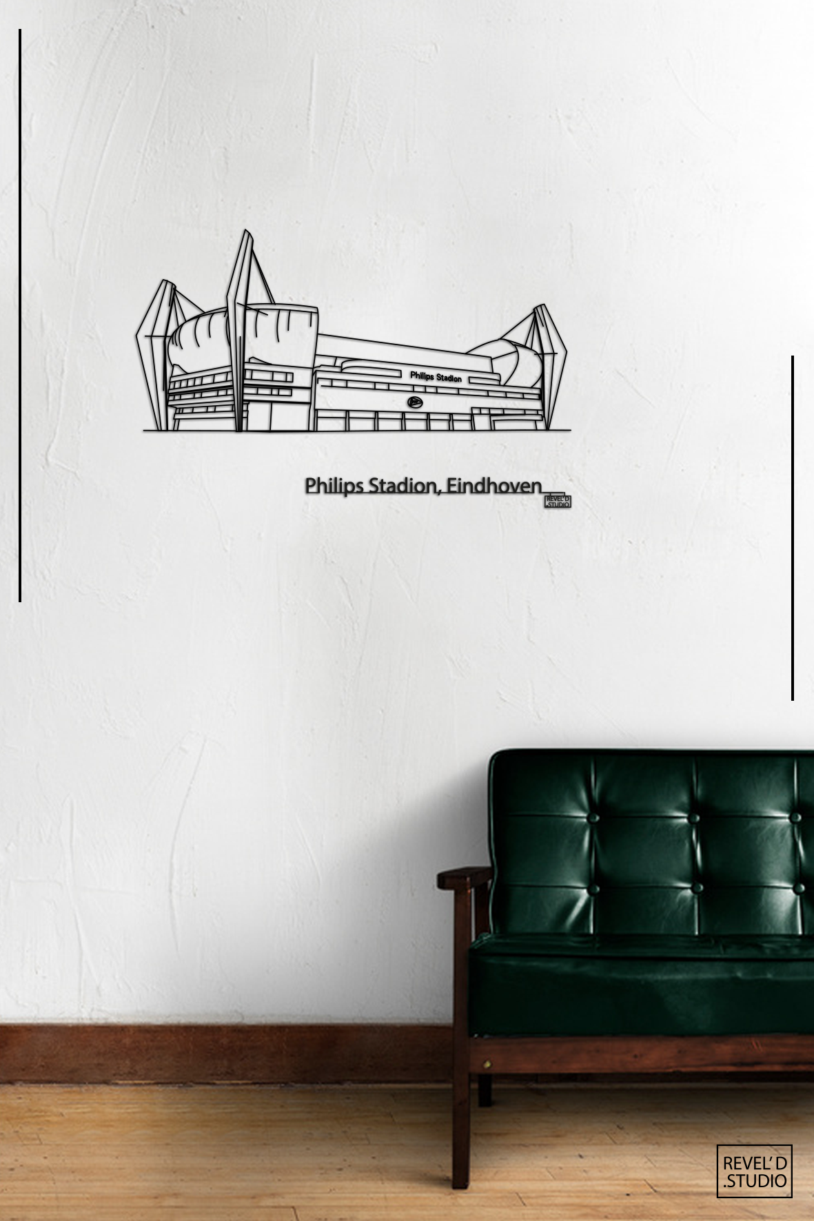 Philips Stadion - Eindhoven (NL - Eredivisie) (3D print)
