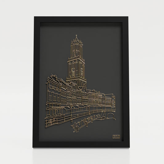 De Dom, Vismarkt – Utrecht  – Fotolijst
