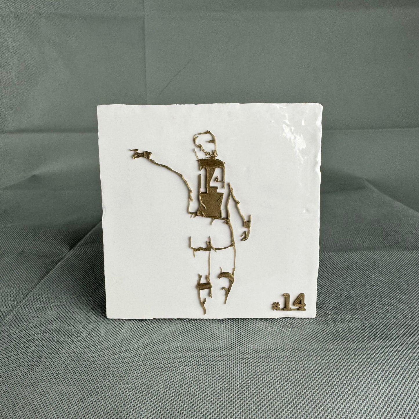 Johan Cruijff #14 - 3D Tile
