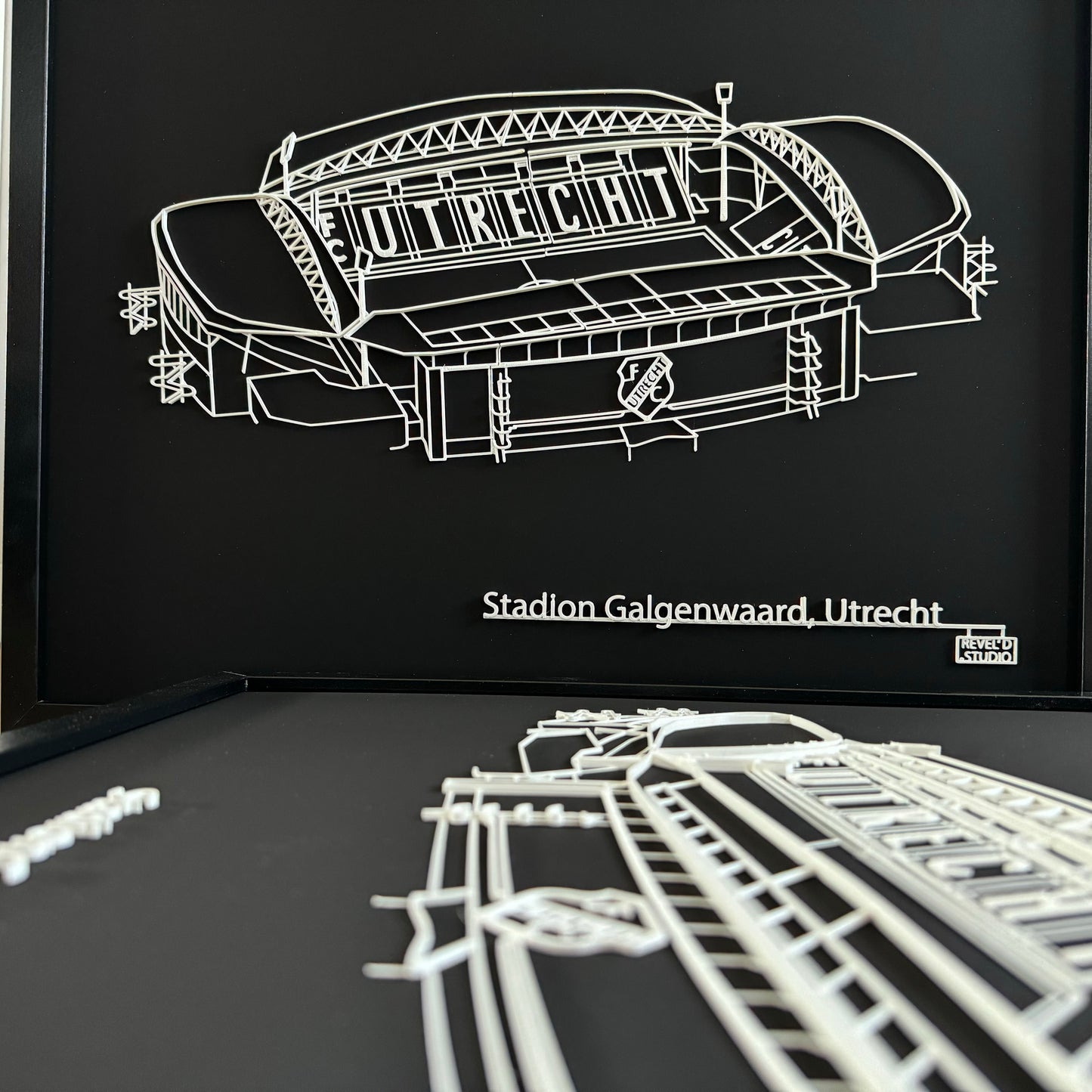 Stadion Galgenwaard - Utrecht (NL - Eredivisie) (3D print)
