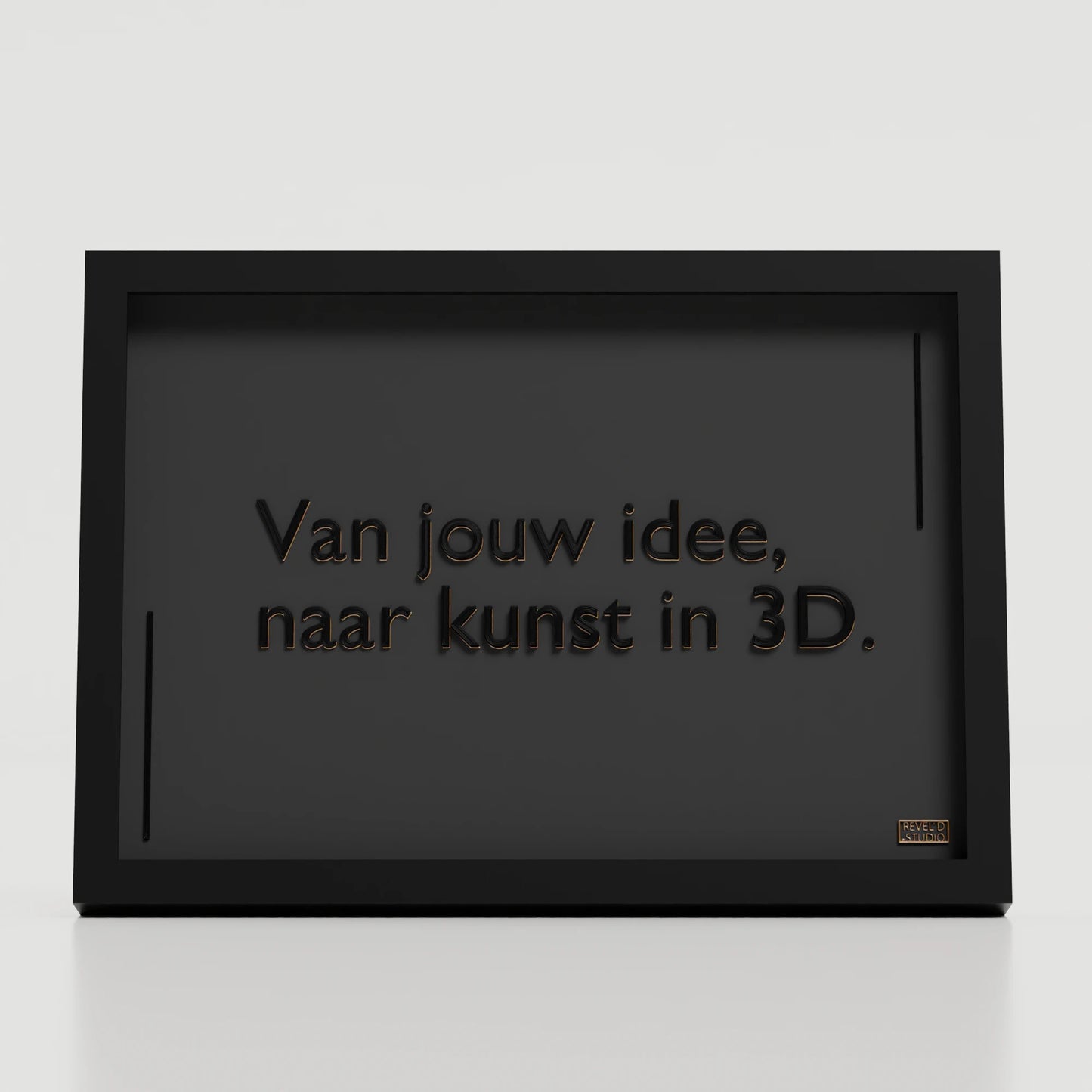 Maatwerk - van jouw idee, naar kunstwerk in 3D.