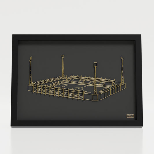 Stadion Woudestein - Rotterdam – Fotolijst – Excelsior – Eredivisie