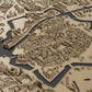 Maquette (stadsplattegrond) – Zwolle – Fotolijst