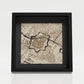 Maquette (stadsplattegrond) – Zwolle – Fotolijst