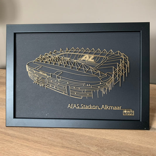 AFAS Stadion - Alkmaar (NL - Eredivisie) (3D print)