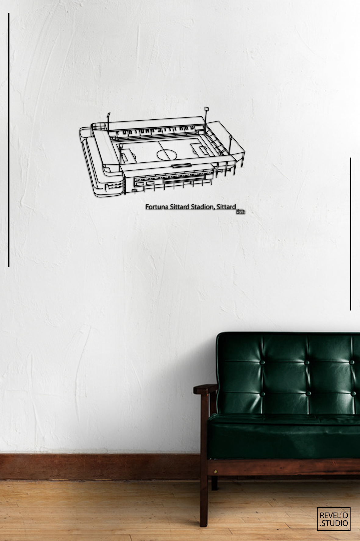 Fortuna Sittard Stadion - Sittard (NL - Eredivisie) (3D print)