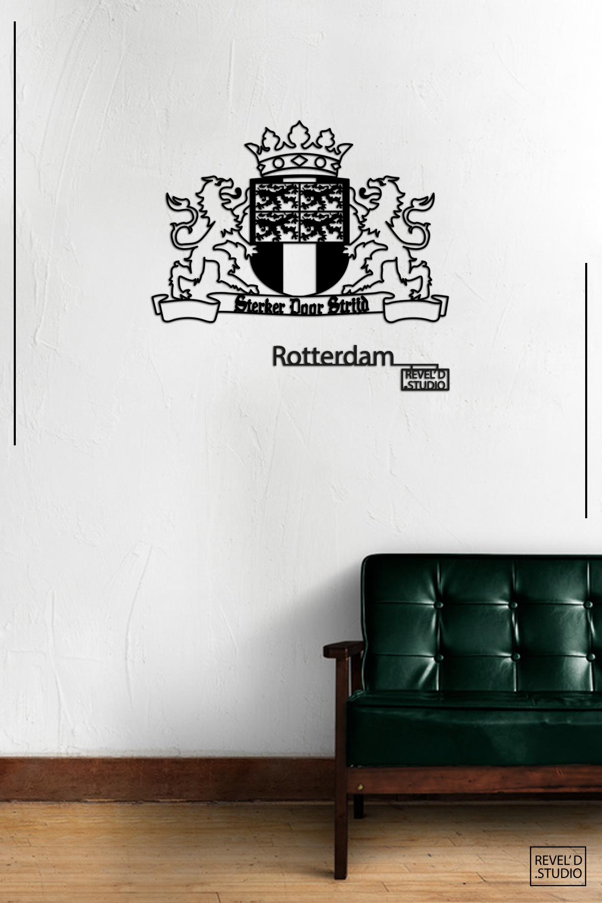 Rotterdam (Stadswapen - 3D print)